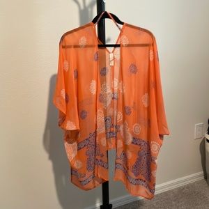 Francescas sheer shawl/ cardigan
